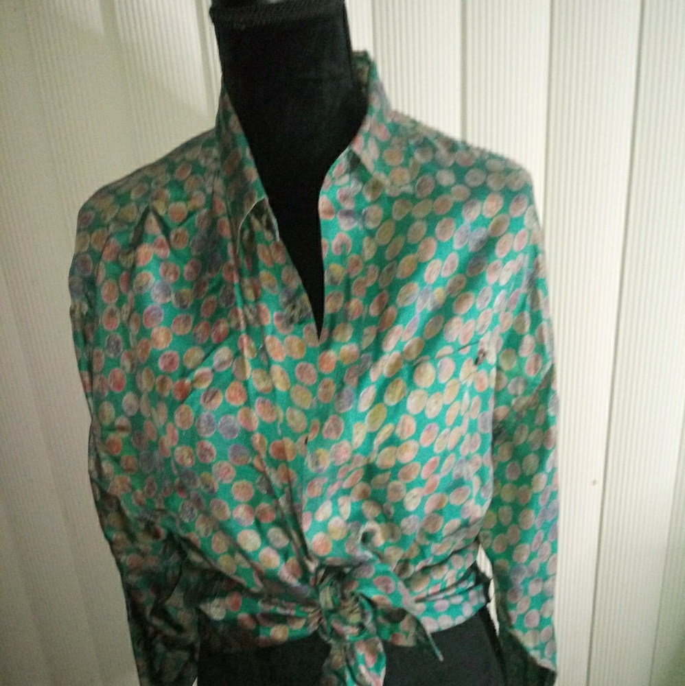 Basic Elements silk blouse